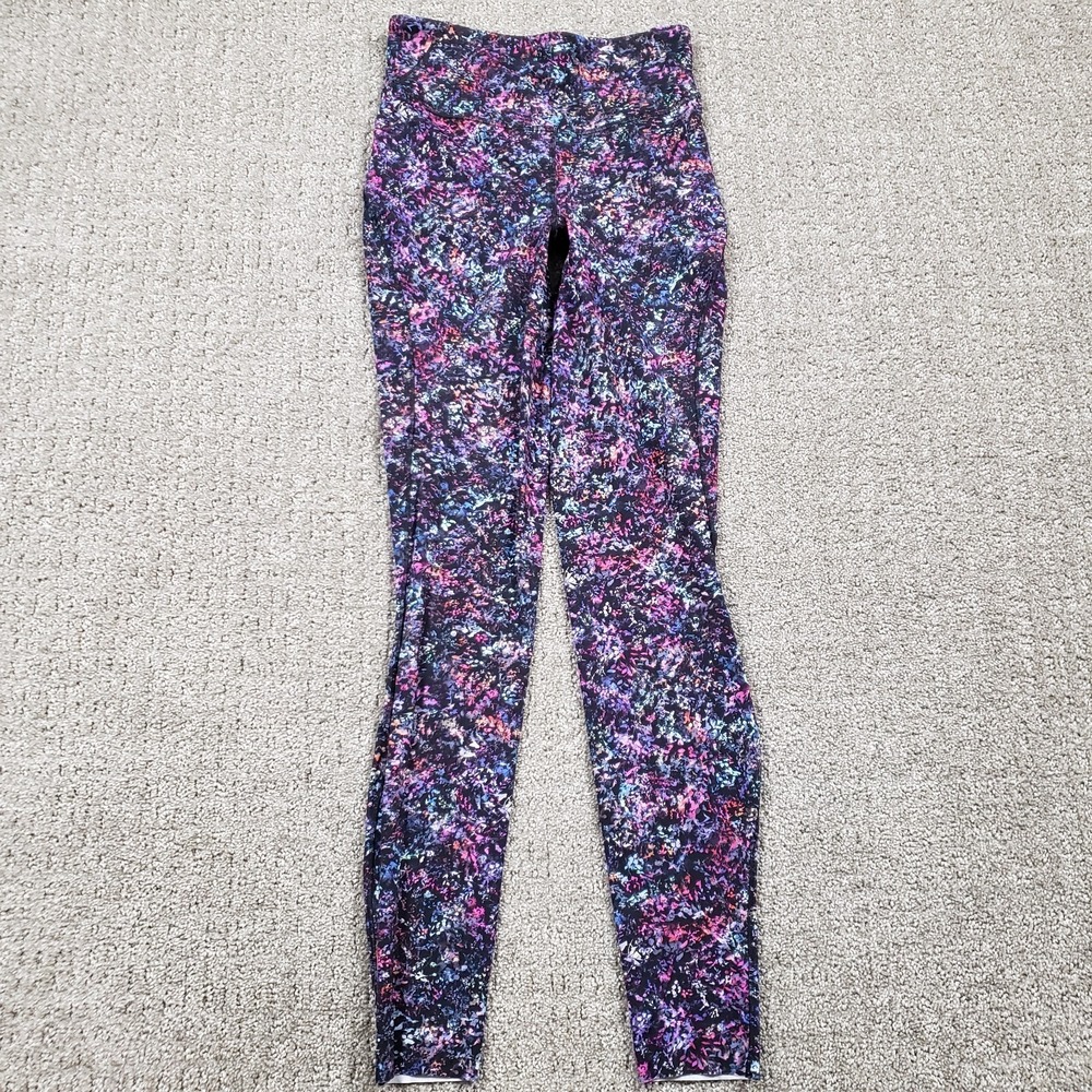 Lululemon Leggings size 4 Base Pace High Rise Running Tight 28" Floral Spray